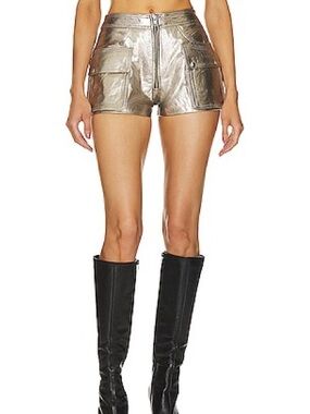 Understated Leather Life on Mars cargo short